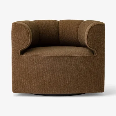 Nordic Nest Audo Copenhagen Eave Seamline lounge chair Logan Nutmeg