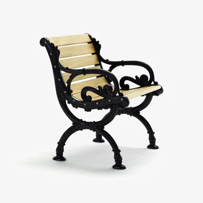 Nordic Nest Byarums bruk Byarum armchair Pine impregnation black stand
