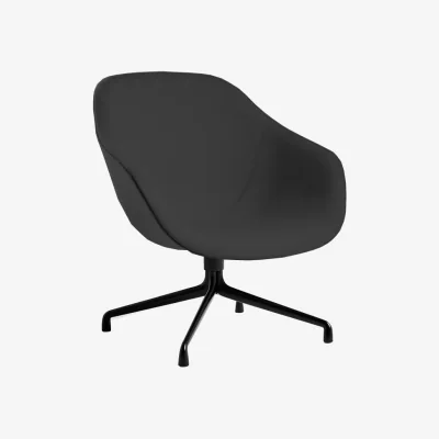 Nordic Nest HAY About a Lounge AAL81 armchair Hallingdal 173 dark grey-black