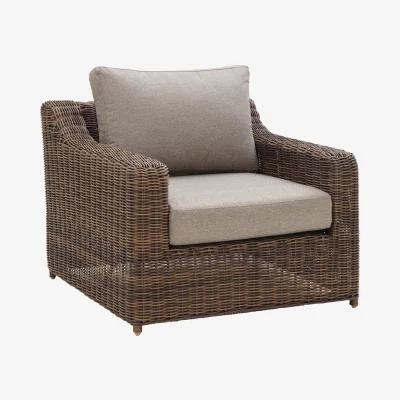 Nordic Nest Brafab Glendon armchair Dark Brown-soft moose