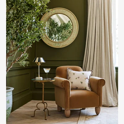 OKA OKA, Rupert Armchair - Fawn, Armchair