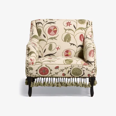 OKA Tarma Armchair - Sheki Olive