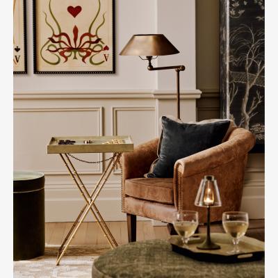 OKA OKA, Regne Armchair - Aged Tobacco, Armchair