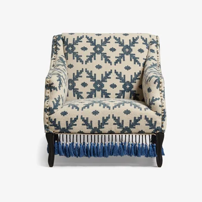 OKA Tarma Armchair - Lazaret Blue