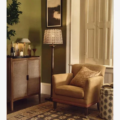 OKA OKA, Ellary Linen Armchair - Dijon, Armchair