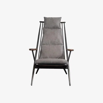 Oak&More Haydon Chair with Steel Grey Cover