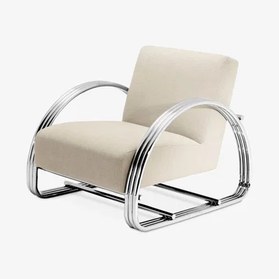 Olivia's Eichholtz Basque Chair in Panama Natural