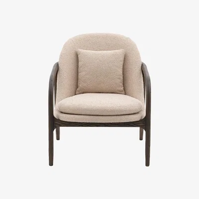 Olivia's Gallery Interiors Alesso Armchair in Taupe