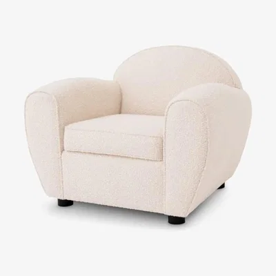 Olivia's Eichholtz Emerson Chair in Bouclé Cream