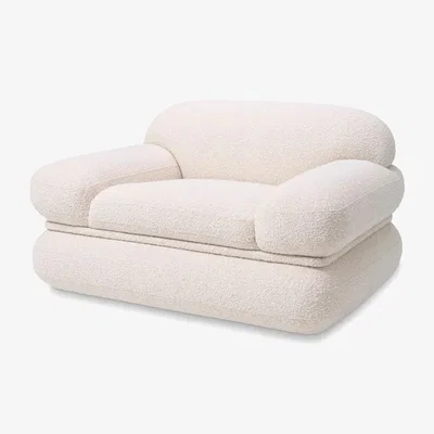 Olivia's Eichholtz Menard Chair in Bouclé cream