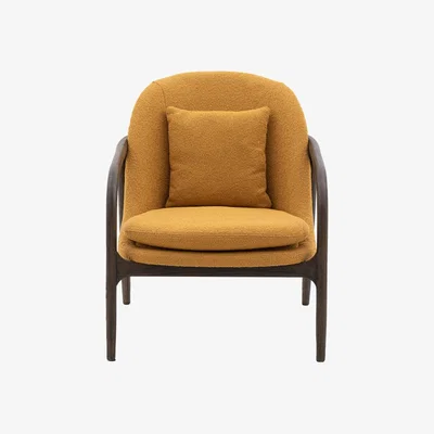 Olivia's Gallery Interiors Alesso Armchair in Ochre