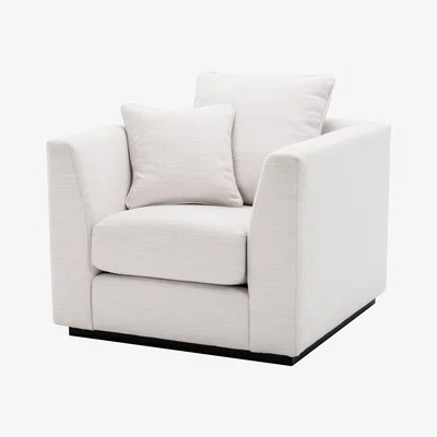 Olivia's Eichholtz Taylor Armchair Avalon White