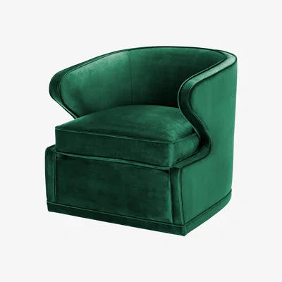 Olivia's Eichholtz Dorset Armchair Roche Green