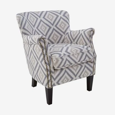 Olivia's Andrew Martin Greyhound Armchair Glacier Storm
