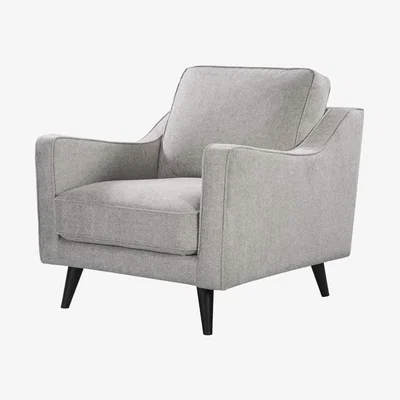 Olivia's Twenty Ten Daffy Greige Linen Armchair