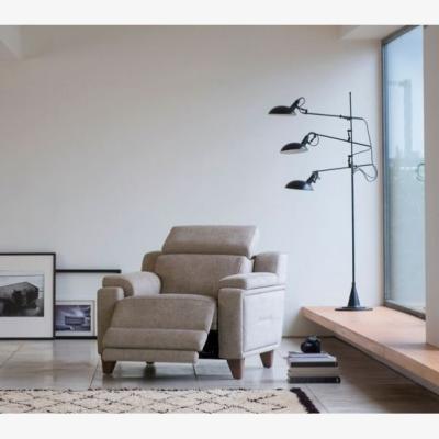 Downtown Parker Knoll Design 1701 Recliner Armchair - Leather Grade M