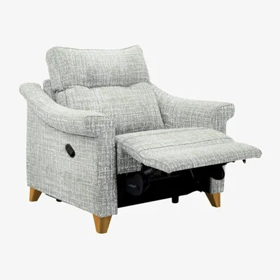 Downtown G Plan Riley Recliner Armchair - Leather Grade L - Electric Recliner
