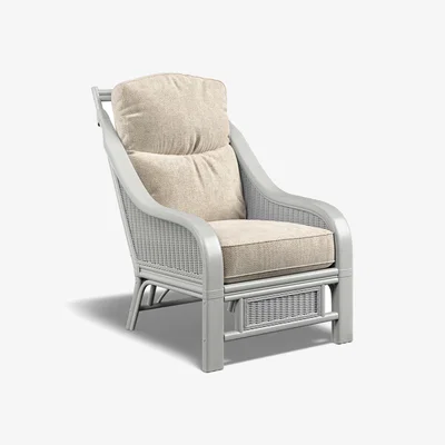 Downtown Daro Heathfield Grey Wash Lounging Chair - Fabric Grade C