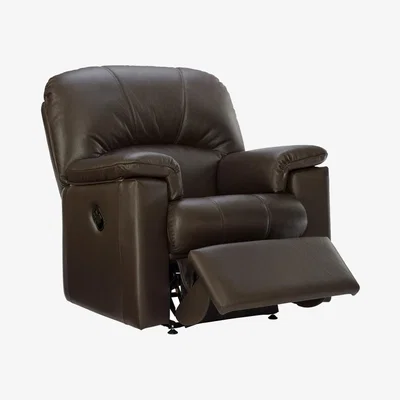 Downtown G Plan Chloe Recliner Armchair - Standard - Leather Grade P - Power