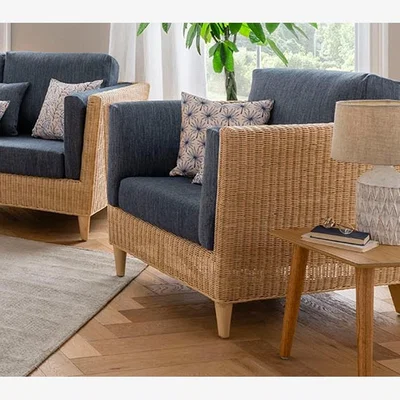 Downtown Daro Cologne Lounging Chair - Fabric Grade D In LightWood
