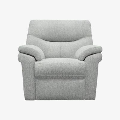 Downtown G Plan Seattle Chair - Fabric Grade W - Wooden Feet - With Heated Seat