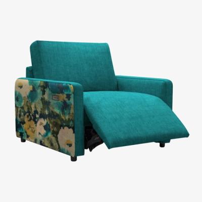 Downtown Jay Blades X G Plan Morley Chair With Power Footrest - Body Accent Fabric, Leather, Tweed