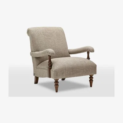 Downtown Wood Bros Deighton Fabric Armchair
