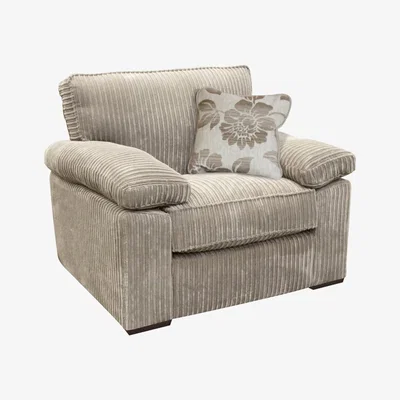 Downtown Swyft Model 06 Armchair - Brick, Faux Leather