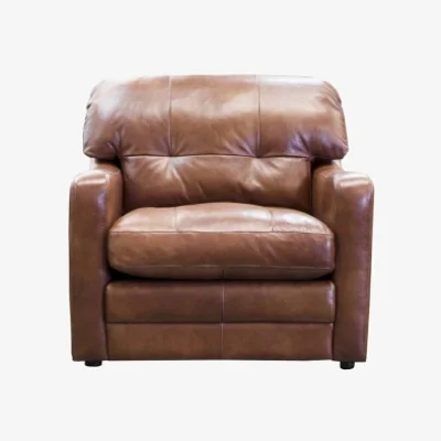 Downtown Alexander and James Ellison Armchair - Leather Grade A
