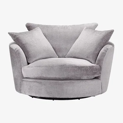 Downtown Downtown Freddie Cuddler Swivel Chair - Fabric - Grade A