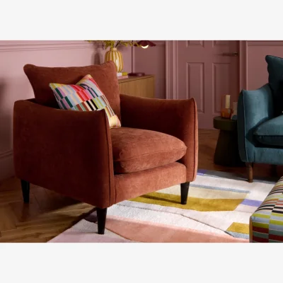 Downtown Vogue Williams Kenmare Chair - Mini Boucle