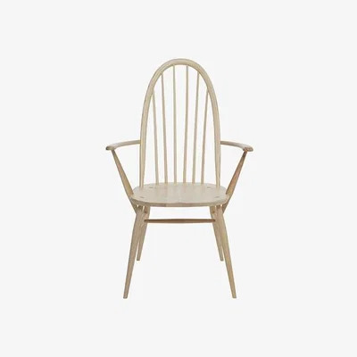 Downtown Ercol Quaker Dining Armchair (Painted with Seat Pad)