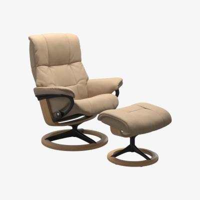 Downtown Mayfair Signature Chair & Stool (M) Paloma Beige/Oak