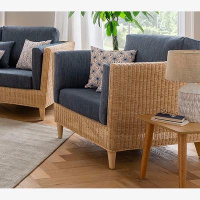 Downtown Daro Cologne Lounging Chair - Fabric Grade C In LightWood