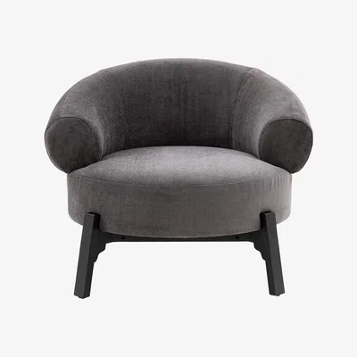 Perch and Parrow Cocoon Armchair in Slate