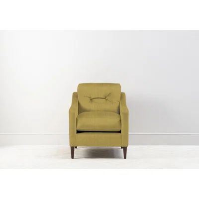 Perch and Parrow Nathan Armchair in Dandelion