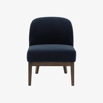 Perch and Parrow Pebble Chair in Blue