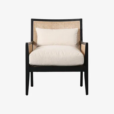 Perch and Parrow Akita Armchair Cream