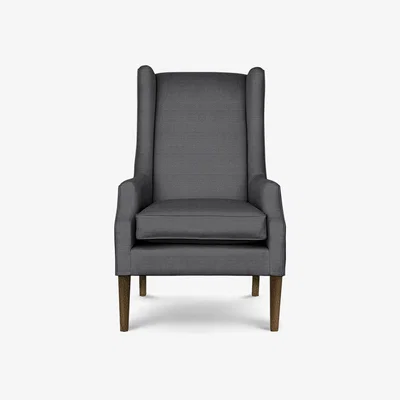 Perch and Parrow Delcor Camden Armchair in Airforce Blue