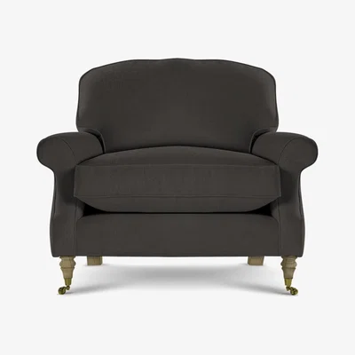 Perch and Parrow Delcor Ridley Armchair in Mocha