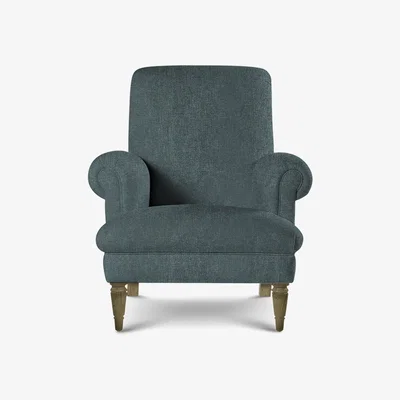 Perch and Parrow Delcor Petite Armchair in Turtle Green