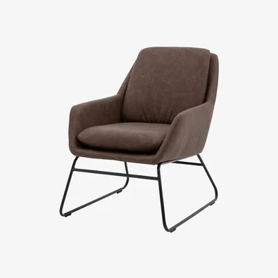 Perch and Parrow Blake Chair in Brown