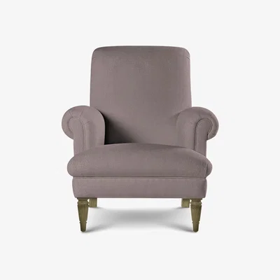 Perch and Parrow Delcor Petite Armchair in Blush Pink