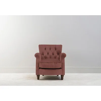 Perch and Parrow Algernon Armchair in Cinnamon Latte