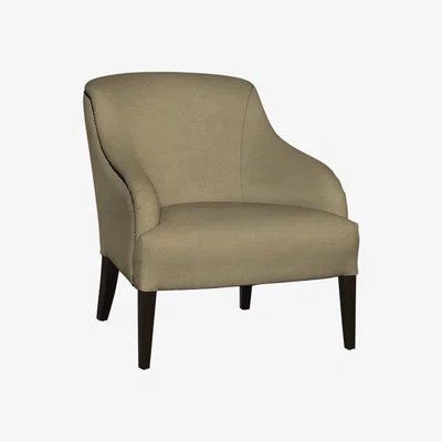 Perch and Parrow Delcor Charles Armchair in Trombone Yellow