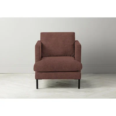 Perch and Parrow Justin Armchair in Cinnamon Latte