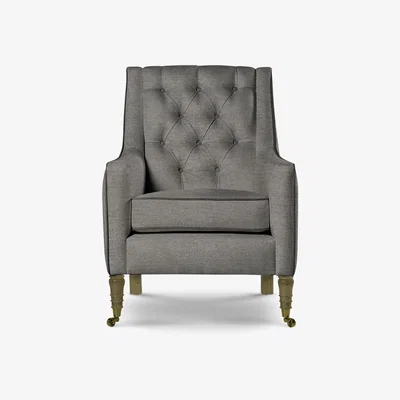 Perch and Parrow Delcor Duke Armchair in Oatmeal