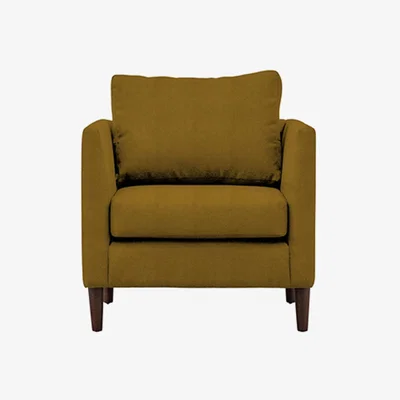 Perch and Parrow Everyday Model 3 Armchair in Medallion Gold