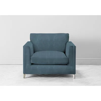 Perch and Parrow Chris Armchair in Viridian