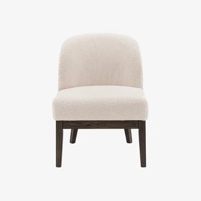 Perch and Parrow Pebble Chair in Vanilla